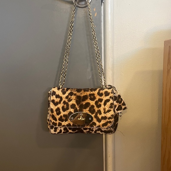 Mulberry Small Lily Bag Limited Edition Calf Hair Cheetah Print - Picture 3 of 11